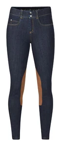 Kerrits Stretch Denim Knee Patch Breech - Picture 1 of 13