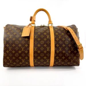 LOUIS VUITTON barrel bag travel M41416 Keepall Bandouliere 50 Monogram canvas - Bild 1 von 12