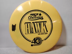 Discraft ESP Hawk - 2019 Ace Race - Race the Classics Yellow 166 grams disc golf - Picture 1 of 4