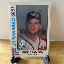 1989 Best Cards Limited Edition Mike Stanton #14 Greenville Braves