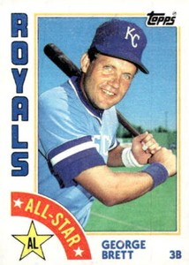 1984 Topps Baseball George Brett #399    All-Star