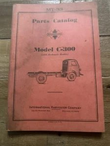 International MT-33 parts catalog Models C-300 - Picture 1 of 2