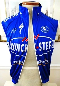QUICK STEP CYCLING VEST - MADE IN ITALY BY VERMARC - SMALL - NEW - Picture 1 of 11
