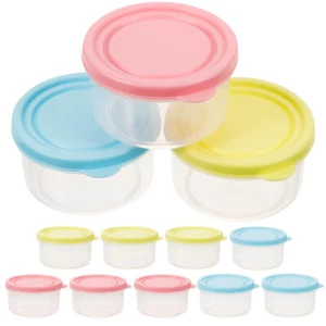 12pcs Food Storage Containers with Lids Refrigerator Butter Preservation Box - Picture 1 of 12