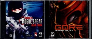 Gore Ultimate Soldier AND Rogue Spear Black Thorn PC New XP 2 Full Versions - Picture 1 of 2