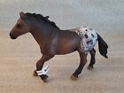 Schleich Appaloosa Stallion Bay White Blanket Model Horse 2012 13732 Toy Figure