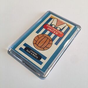 FRIDGE MAGNET - Colchester United FC - Original 1961 Cigarette Card