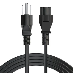 AC Power Cord Cable 3 Prong Plug 5FT Standard Computer PC Monitor Desktop XBOX 3 - Picture 1 of 1