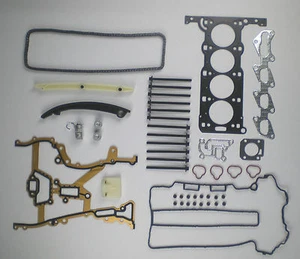 KOPFDICHTUNG SET SCHRAUBEN STEUERKETTENSATZ AGILA CORSA C BARINA 1.2 16V Z12XE 01-04 - Bild 1 von 5