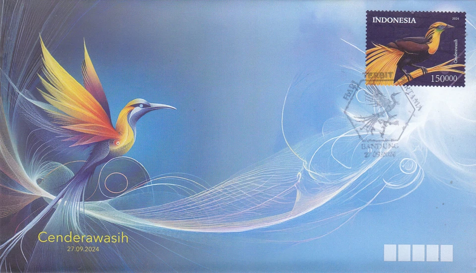 Indonesia - Indonesie Issue 2024-09-27 (FDC Special Stamp) Bird Foto 1 de 1