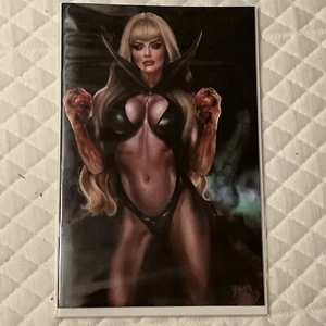 DRACULINA BLUT SIMPLE 1 BRÜNETTE VERKAUF JUNGFRÄULICHE VARIANTE NM EXKLUSIV HTF HOT - Bild 1 von 1
