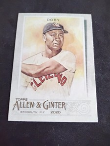 2020 Topps Allen & Ginter Doby #4 Cleveland Indians