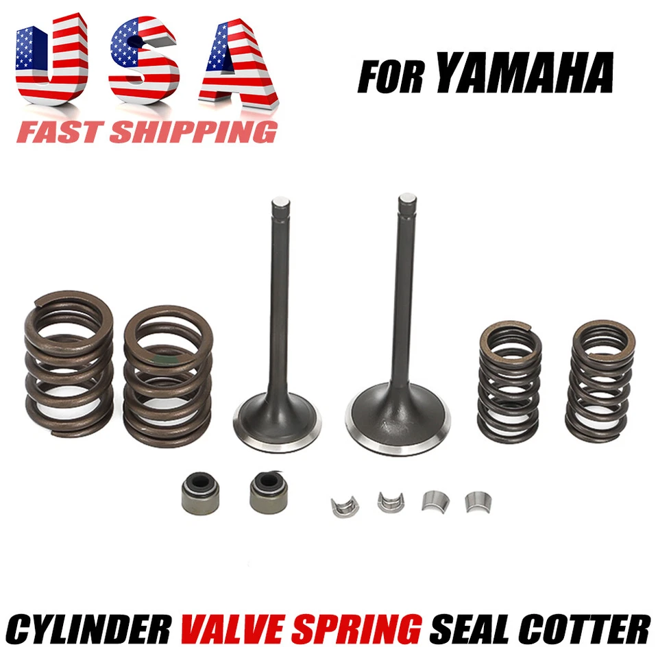 Kit de resorte de válvula de admisión y escape para Yamaha TRI MOTO 225 YTM225 / MOTO 4 YFM225 Foto 1 de 4