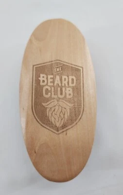 Beard Brush Grooming Tool for Men By Beard Club Birchwood Handle & Boar Bristles - Image 1 of 3
