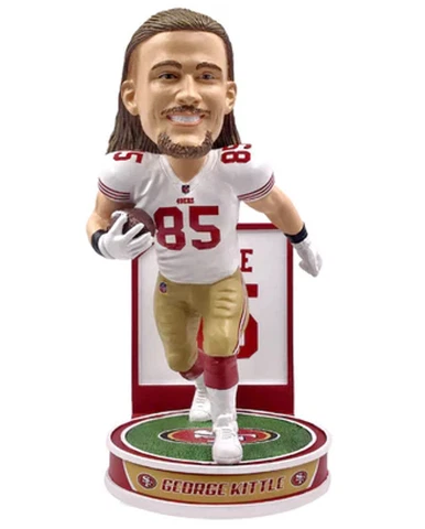 George Kittle #85 San Francisco 49ers Hero Series Player Bobble Head FOCO Cover