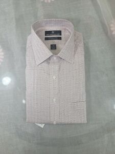 Hart Schaffner Marx Dress Shirt 16.5/33 100% Pima Cotton Non Iron 