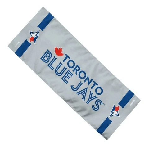 MLB TORONTO BLUE JAYS ENDURACOOL INSTANT COOLING TOWEL 12" X 30" NEW Cover