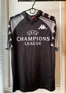 Vintage 1995/1996 Kappa Gara UEFA Champions League Training Top T shirt Size S - Picture 1 of 9