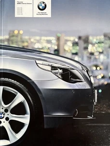 2003 E60 BMW 5 Series Saloon UK Brochure 520i 525i 530i 545i 520d 530d SE - Picture 1 of 7