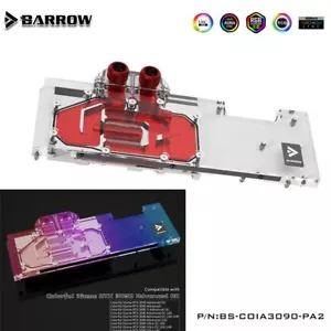 Blocco acqua GPU copertura completa BARROW per colorato iGame RTX 3080/3090 Advanced OC - Foto 1 di 14