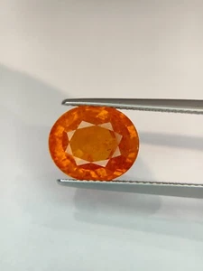 IMPRESIONANTE GRANATE FANTA SPESSARTITE 6,47 CTS EXCELENTE COLOR - Imagen 1 de 12