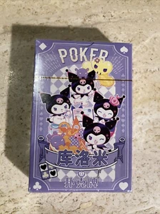 Mazzo di carte da gioco Sanrio Kuromi sigillato - Foto 1 di 3