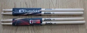 2 Paar Sonix Percussion Plus 5B Maple Drumsticks - Bild 1 von 1