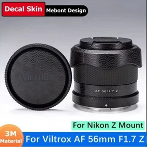 Recubrimiento de calcomanía para lente Viltrox AF 56 mm F1,7 Z pegatina envoltura de vinilo capa de película montaje Z - Imagen 1 de 59