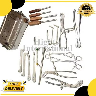 Nuevo conjunto de 30 instrumentos quirúrgicos ortopédicos instrumentos de fragmento pequeño A+ Foto 1 de 4