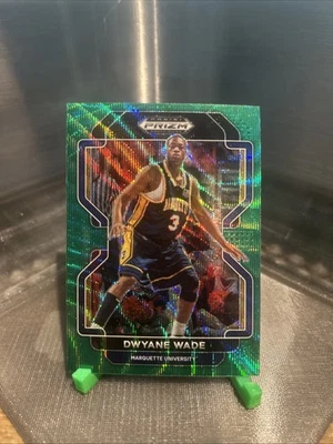 2022-23 Panini Prizm Draft Picks - Dwyane Wade #16 Green Wave Prizm - Imagem 1 de 2