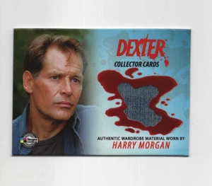 JAMES REMAR DEXTER 2009 BREYGENT HARRY MORGAN AUTHENTIC SET WORN WARDROBE PATCH - Picture 1 of 2