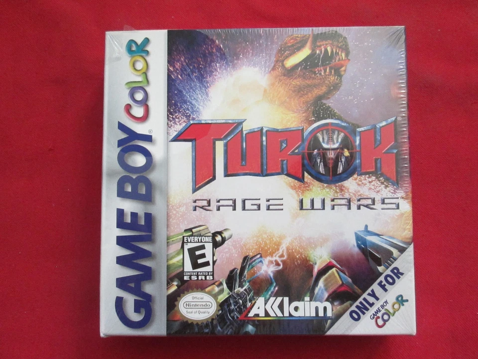 Turok Rage Wars for the Nintendo Game Boy Color Brand New Sealed - Image 1 of 4