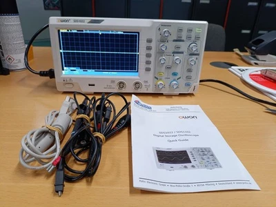 OWON SDS1022 20 MHz Digital Speicheroszilloskop inkl. Zubehör - Bild 1 von 4