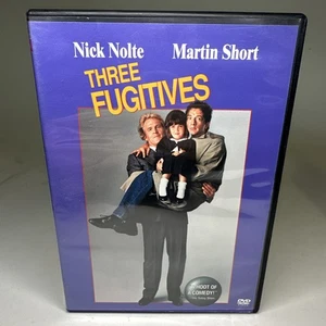 Three Fugitives (DVD, 1989) Martin Short, Nick Nolte - Picture 1 of 3