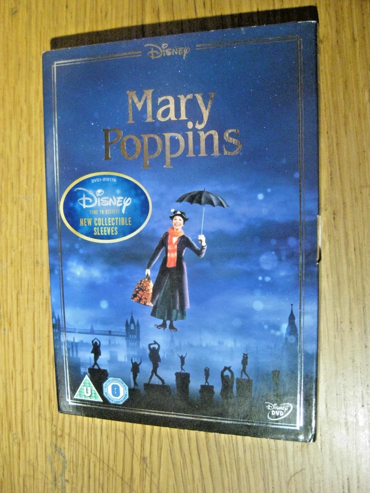 Mary Poppins  - (DVD,) - DISNEY - JULIE ANDREWS - BRAND NEW & SEALED-SLIPCASE - Image 1 of 1