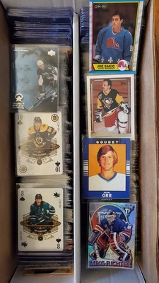 1000 + Count CARDS 100% Hockey Card LOT STARS RCs HOF - Image 1 of 4