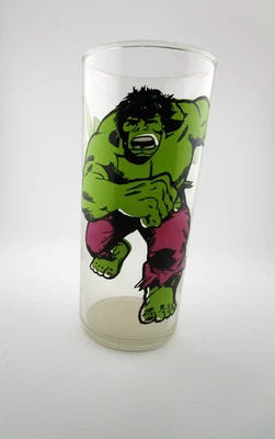 De colección Original 1978 The Incredible Hulk Glass Marvel Comics Group Foto 1 de 4