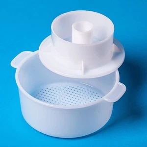 Kit de suministros para hacer queso SHSH Trade Group 1,2 L con prensado grande, blanco - Imagen 1 de 5