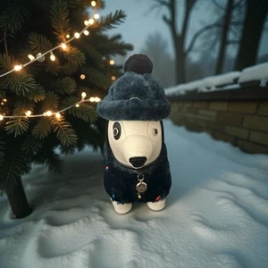 Cartera Kate Spade Dachshund Perro Luces de Navidad Novedad - Imagen 1 de 7