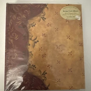 Vintage Recipe Card Binder Book NOS Brand New - Picture 1 of 8