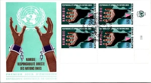 Vintage FDC United Nations Geneva Postmark Scott #53 Namibia - Picture 1 of 2