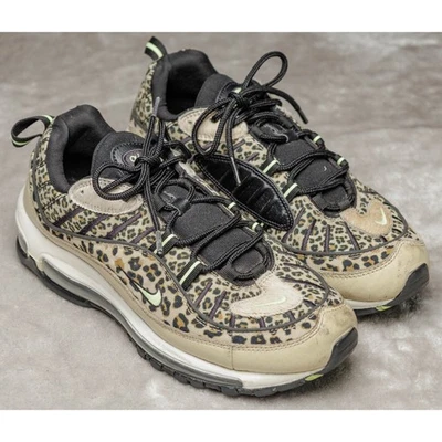Nike Air Max 98 Premium Animal Pack Leopard Print Sneakers Womens 9 BV1978-200 - Image 1 of 4
