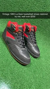 Vintage 1993 LA-GEAR BASKETBALL SHOES WOMENS SIZE 11 Men’s 9 Read Description - Picture 1 of 22