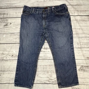 Ariat Jeans Herren 48x30 Blau FR M4 Boot Cut Relaxed Fit Mid Rise Denim Workwear - Bild 1 von 10