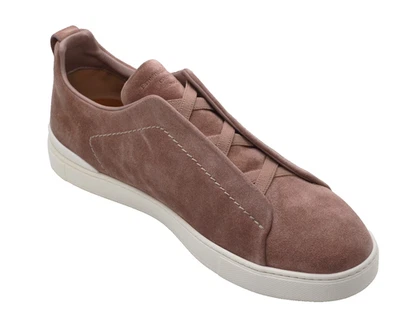 Zapatillas Ermenegildo Zegna Couture Triple Puntada Para Hombre Beige Talla US 12 UK 11 EE Foto 1 de 4
