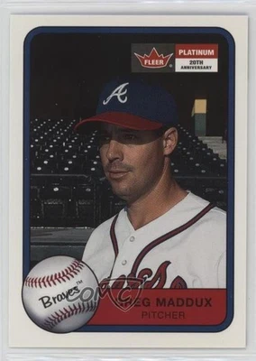 2001 Fleer Platinum Greg Maddux #103 HOF - Image 1 of 2
