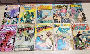 Fumetti vintage Superman Sgt. Fury Action World's Finest Mighty Avengers - Foto 1 di 22