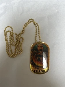Collar Colgante Etiqueta de Perro Universal Studios La Venganza de la Momia “Frank” - Imagen 1 de 2