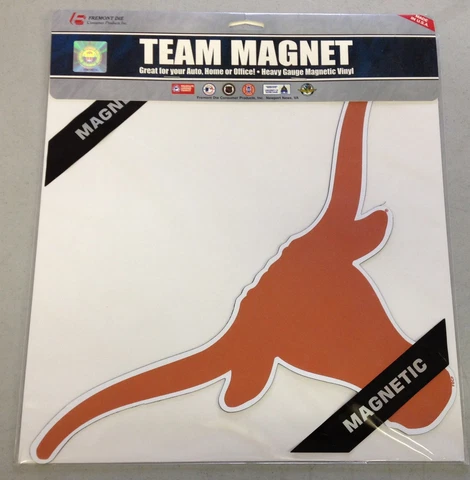 Texas Longhorns 12" Car Truck Auto Team Logo Magnet  NEW NCAA Cover