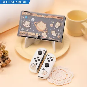 GeekShare Protective Case for Nintendo Switch / NS OLED Hard Shell Cartoon Cat - Bild 1 von 13